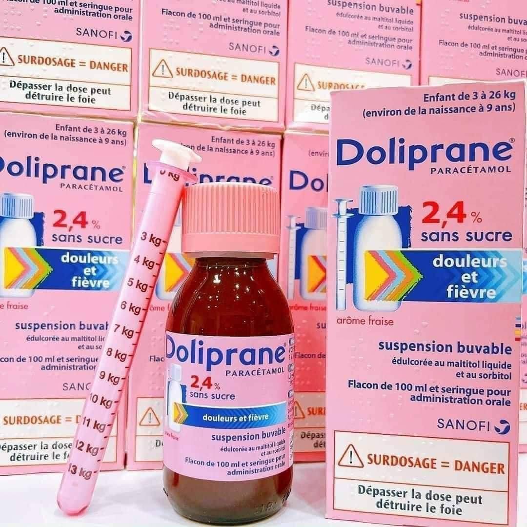 Doliprane là thuốc hạ sốt trẻ em có nguồn gốc từ Pháp.