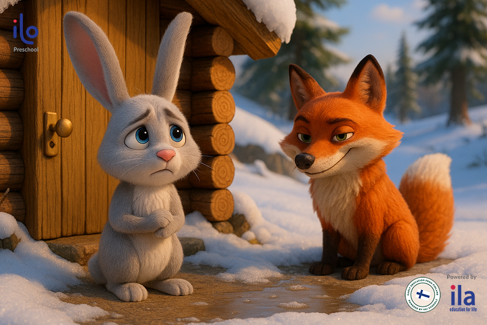 cáo chiếm nhà của thỏ