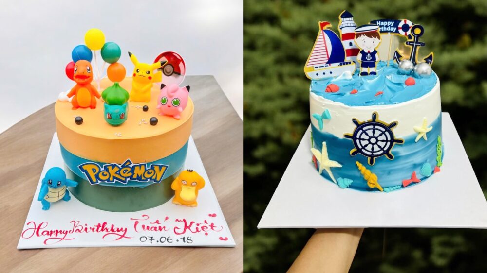 Bánh sinh nhật cho bé trai 5 tuổi