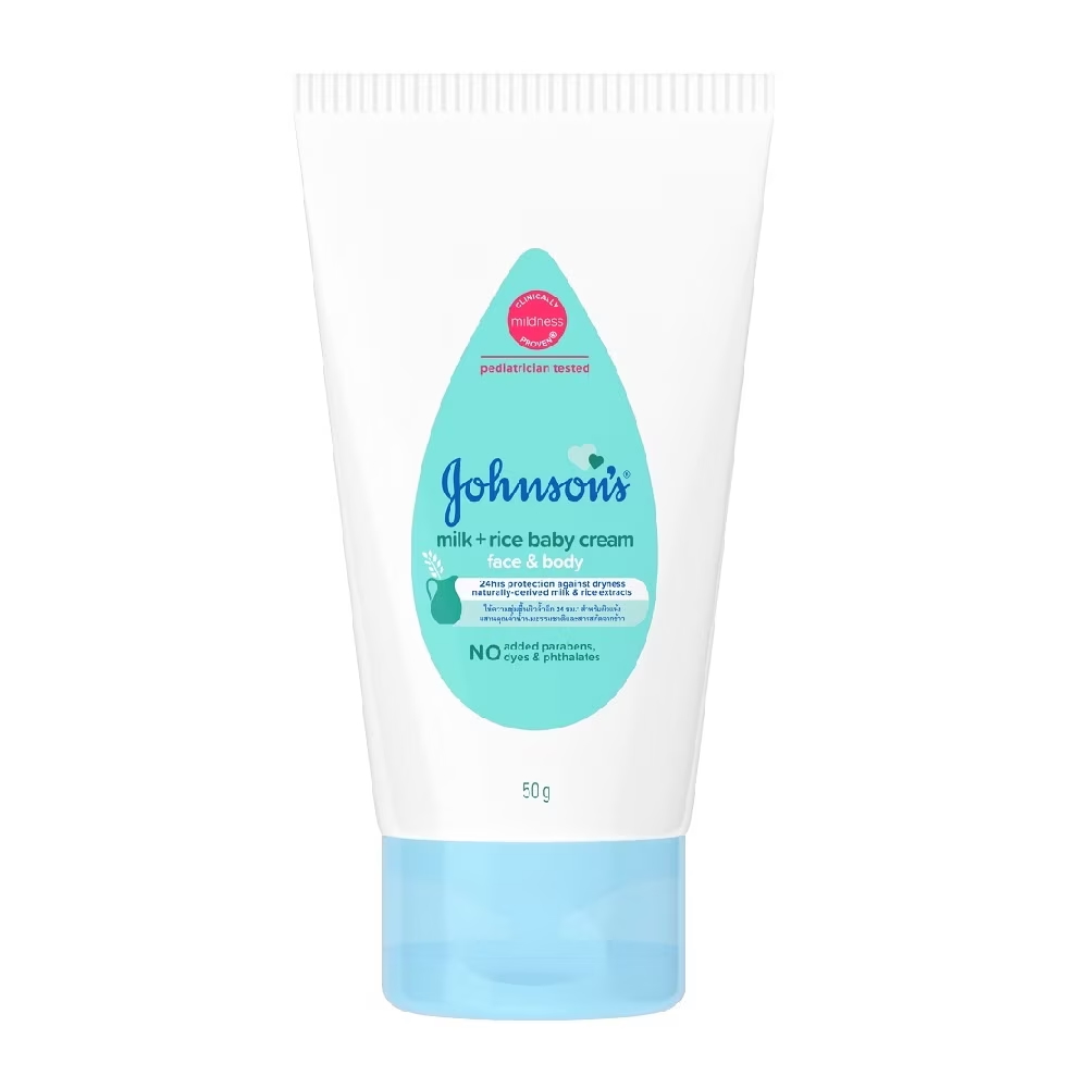Kem dưỡng ẩm Johnson's Milk And Rice Baby Cream