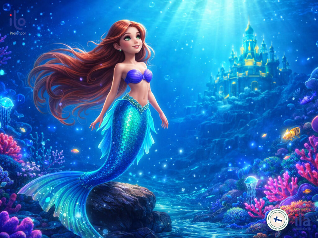 Nàng tiên cá (song ngữ): Câu chuyện cảm động về tình yêu và ước mơ