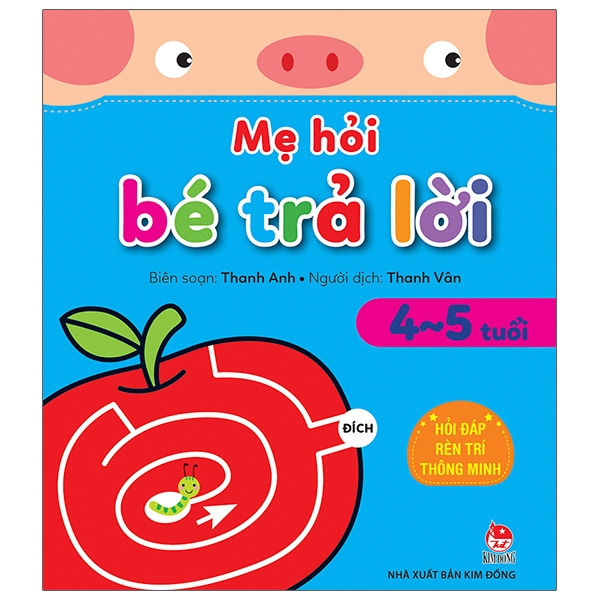 Mẹ hỏi bé trả lời, sách cho bé 4 tuổi