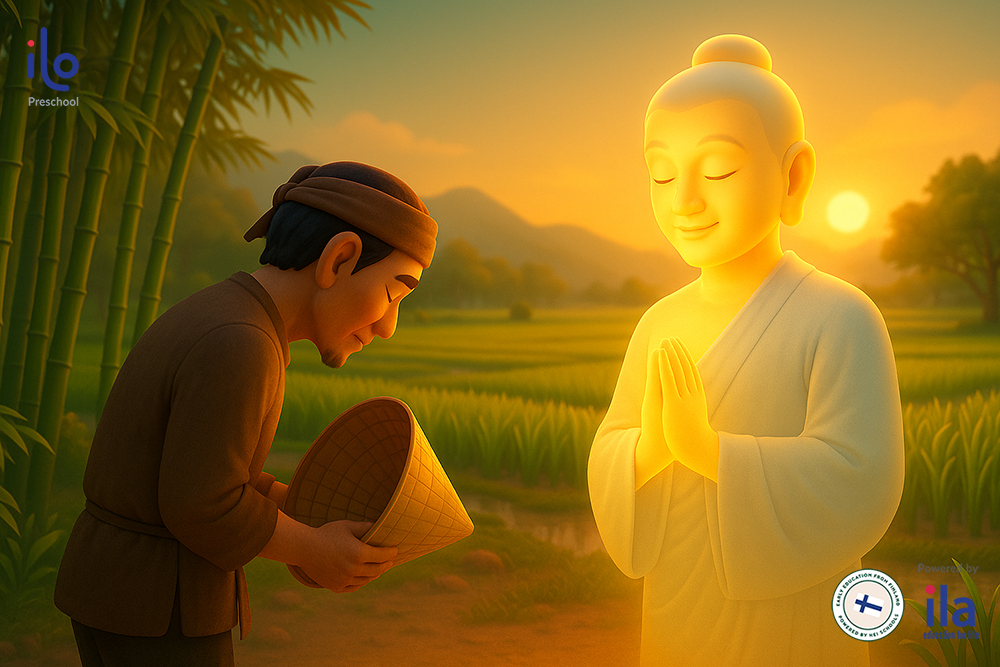 Kể chuyện Sự tích cây nêu ngày Tết