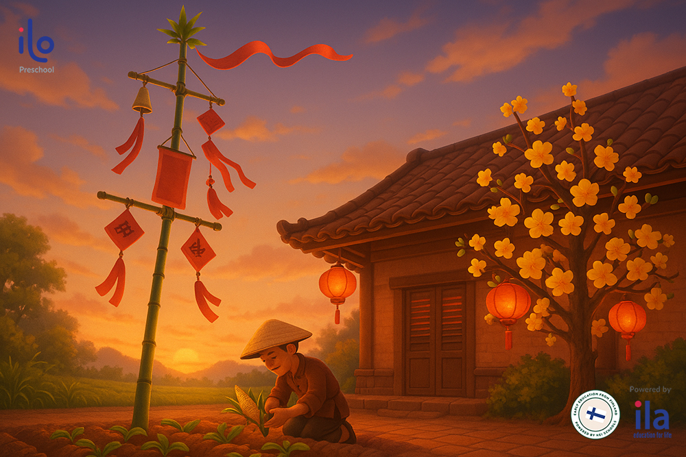 Sự tích cây nêu ngày Tết