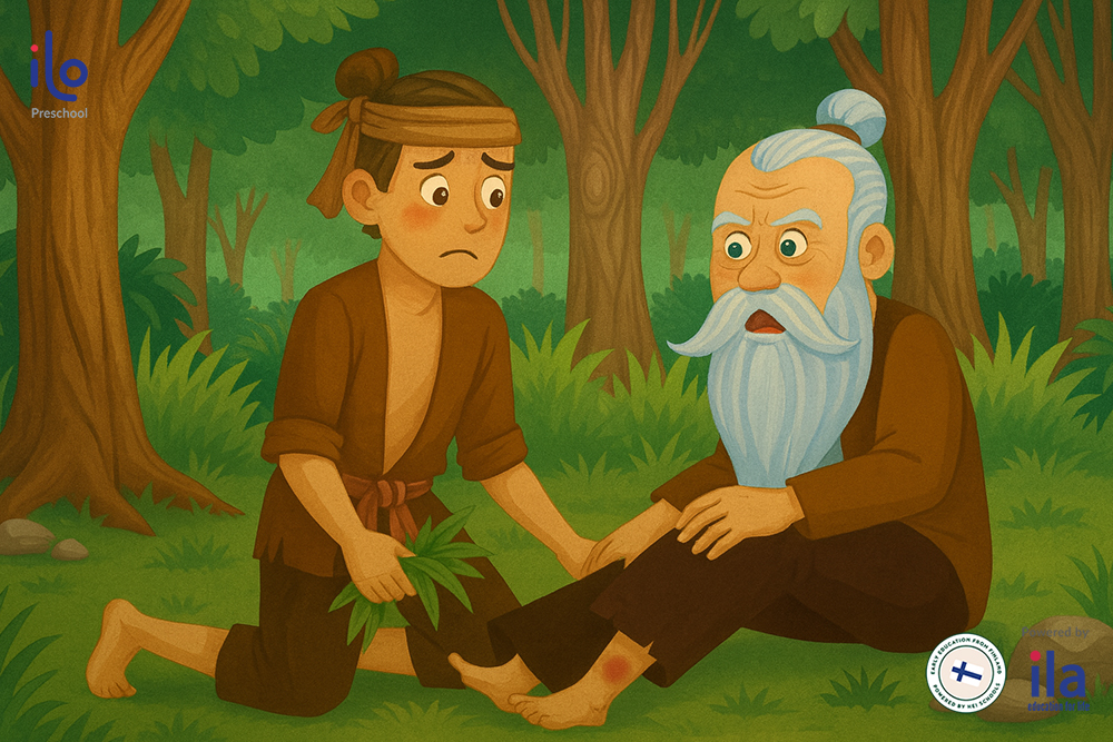 chú cuội cứu ông lão 