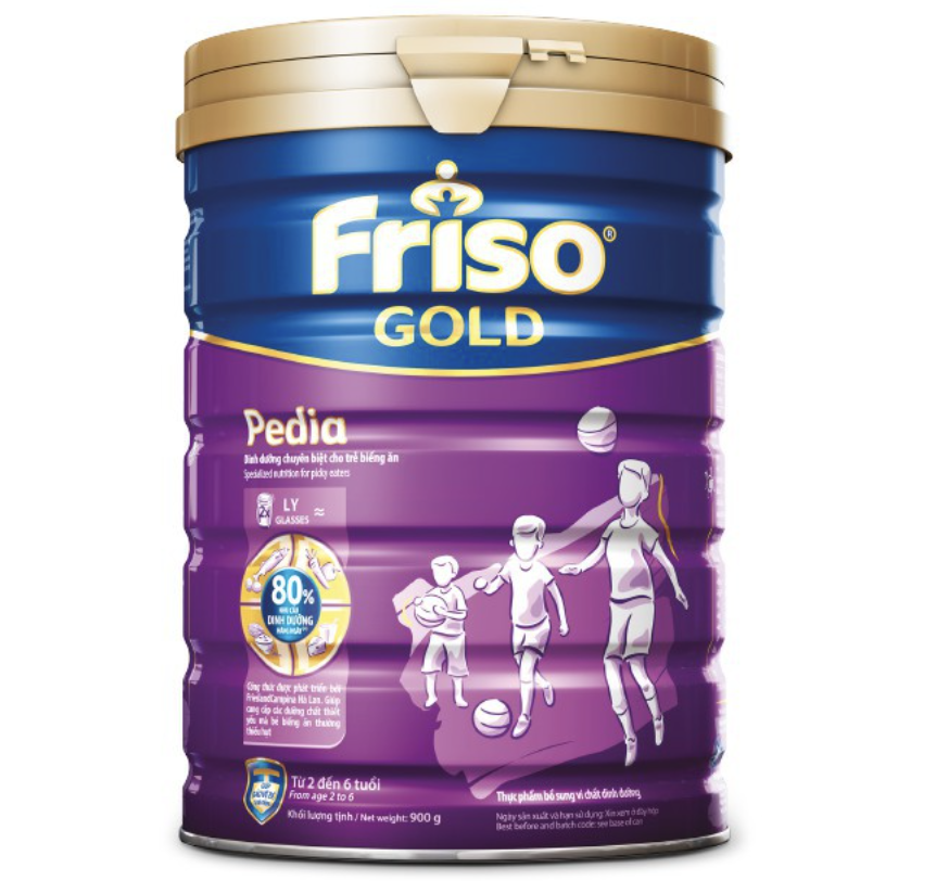 Sữa Friso Gold Pedia - Sữa cho bé 5 tuổi tăng cân