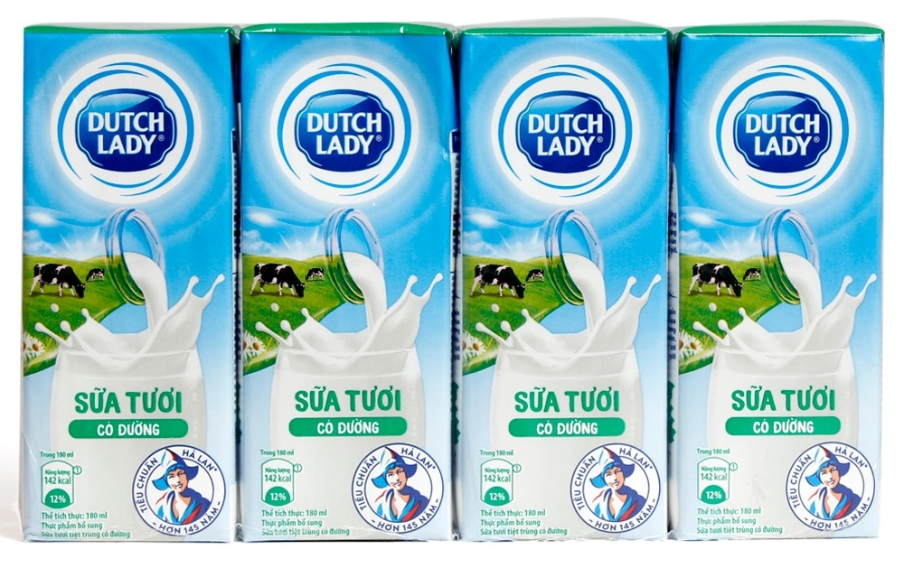 Sữa tươi cho bé 3 tuổi Dutch Lady