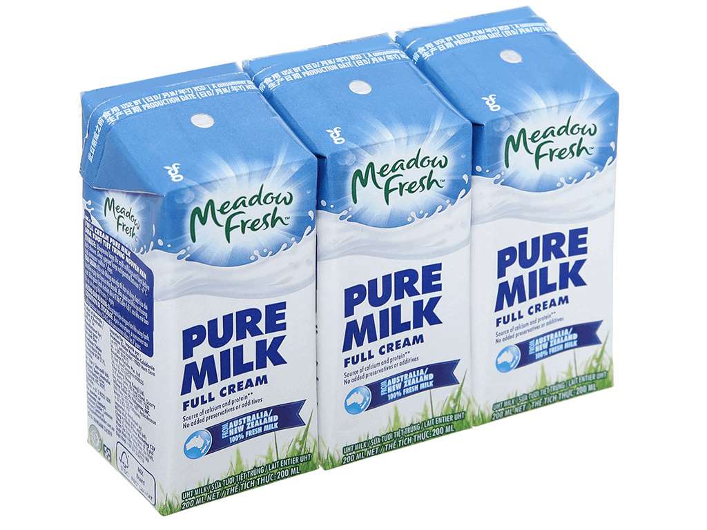 Sữa tươi cho bé Meadow Fresh