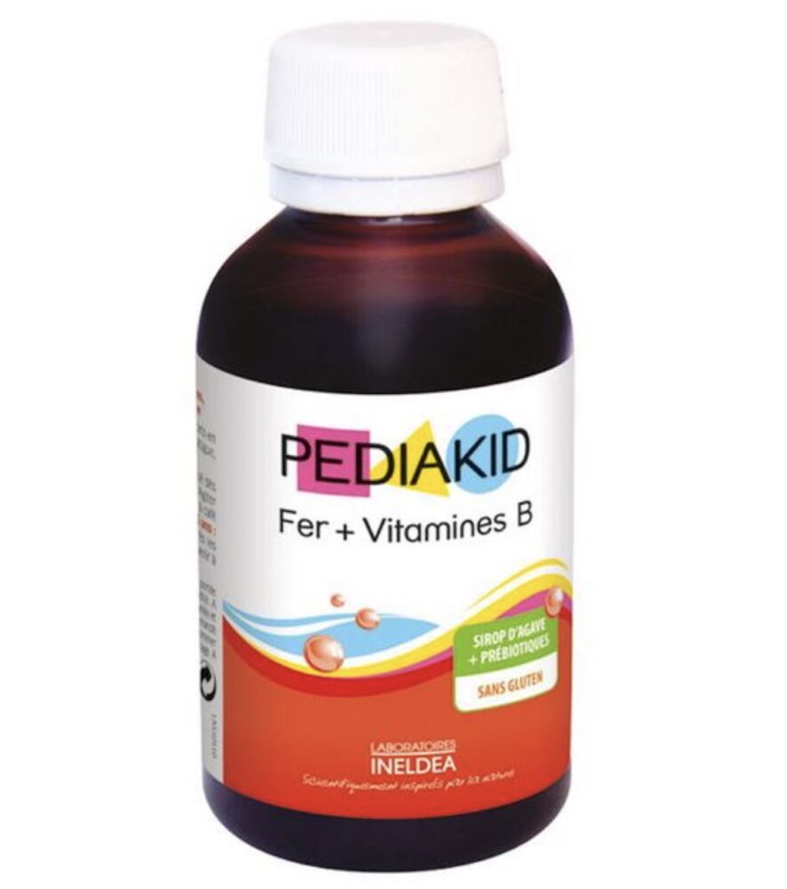 Siro Pediakid Fer + Vitamines B