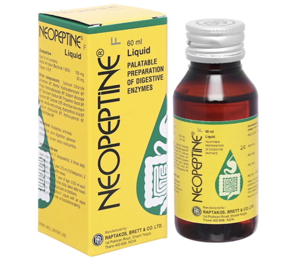 Dung dịch uống Neopeptine F Drops Raptakos