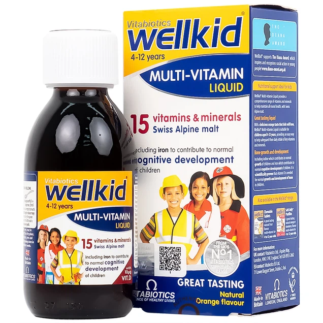 Vitamin Wellbaby Multivitamin Liquid 