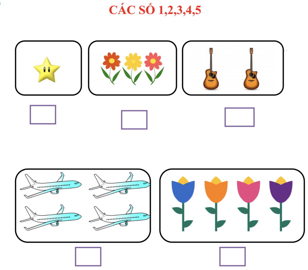 Bộ đề toán đa dạng với hình minh họa sinh động, tươi vui.