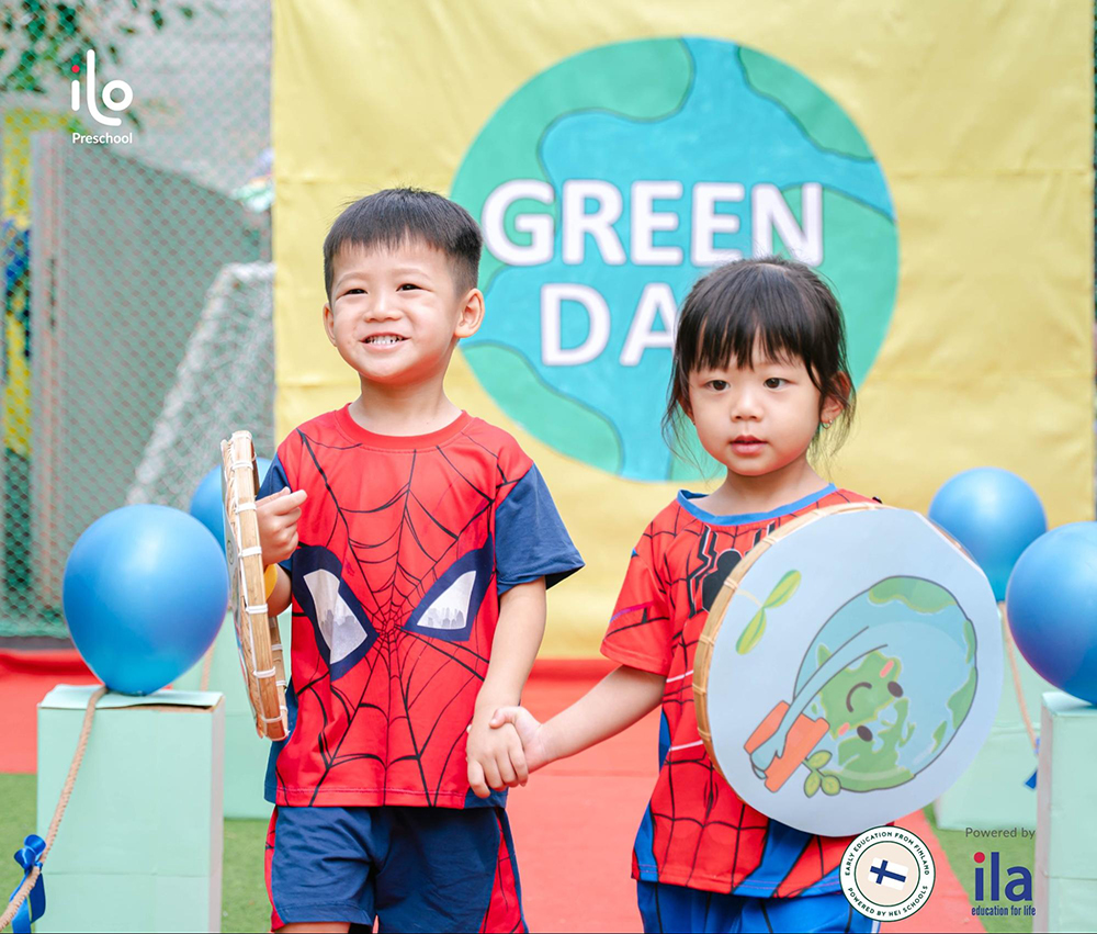 Nguyên tắc an toàn khi làm trang phục tái chế cho trẻ mầm non