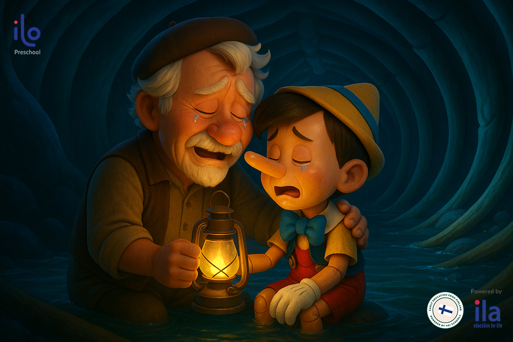 ông lão và Pinocchio
