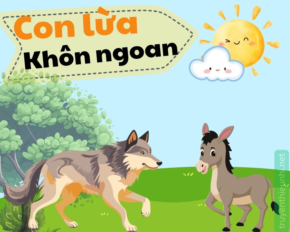 Truyện Con lừa khôn ngoan