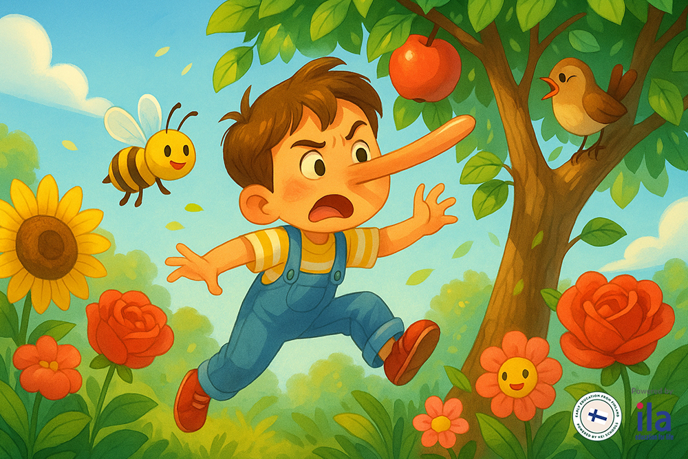 Truyện cổ tích cho bé sơ sinh đến 12 tháng tuổi: Cậu bé Mũi Dài