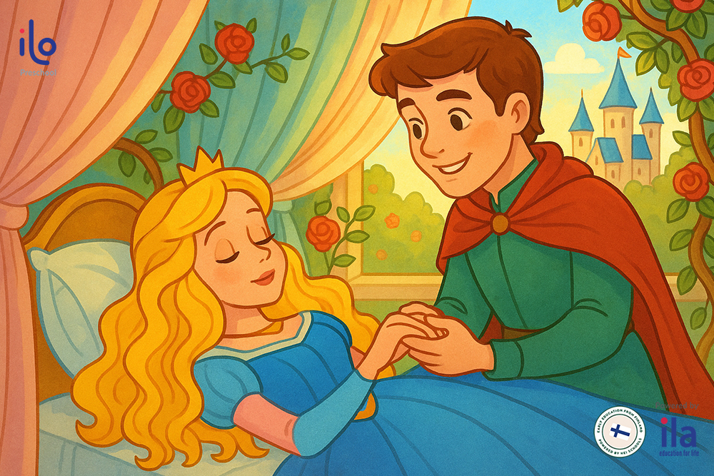 Bản tiếng Anh truyện Sleeping Beauty ngắn gọn 