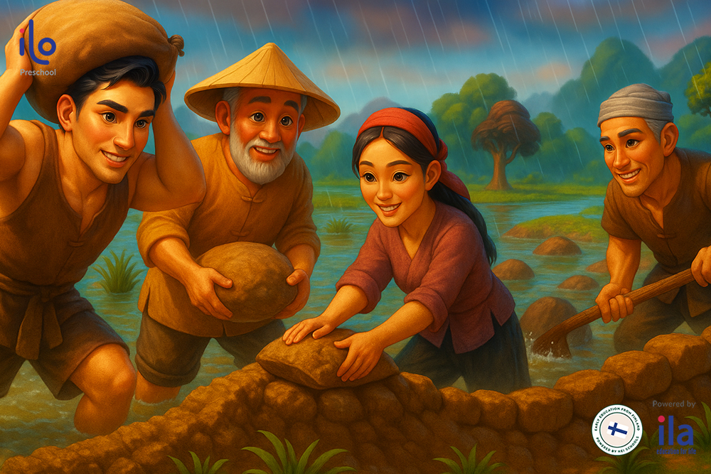 Câu chuyện Sơn Tinh Thủy Tinh