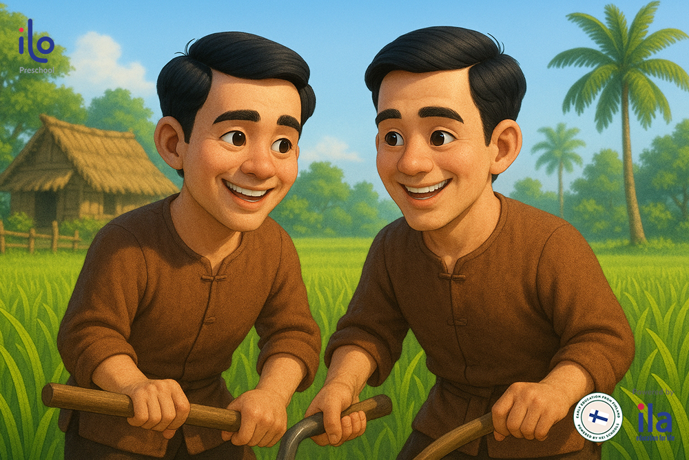 hai anh em sinh đôi 