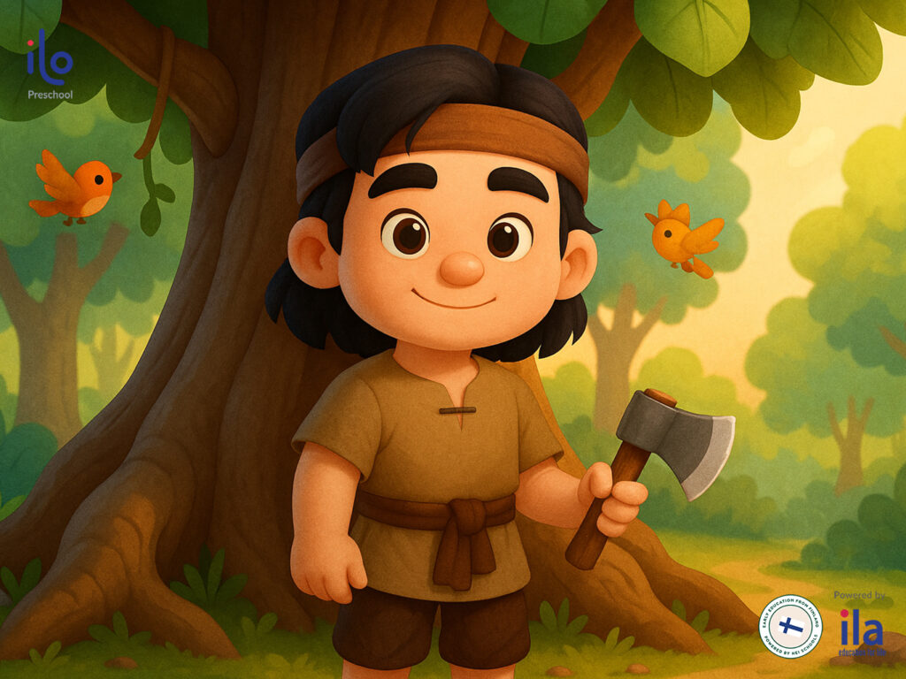 Truyện Thạch Sanh (song ngữ): Bài học về thiện, ác và lòng nhân ái cho bé
