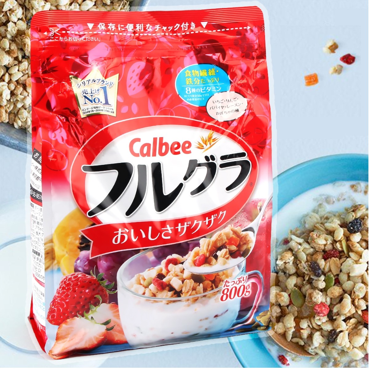 Calbee là ngũ cốc ăn sáng cho bé từ Nhật Bản. 