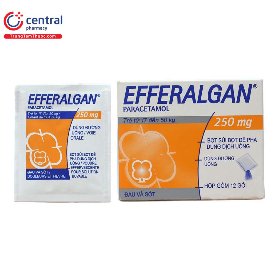 Efferalgan là thuốc có công dụng hạ sốt nhanh